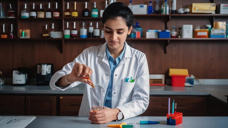 D.Pharm Laboratory at Biraja Institute